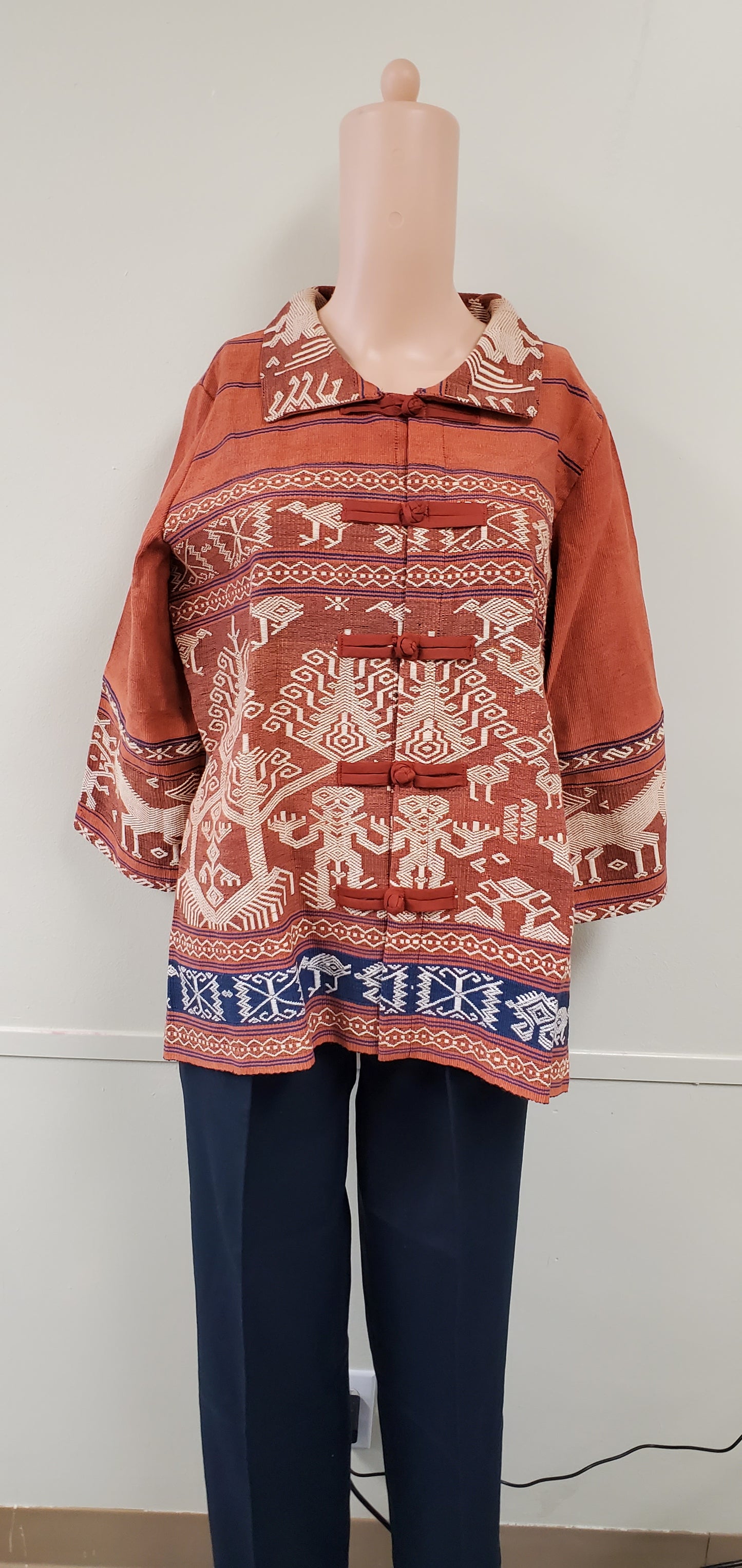 Clt Blouse Chinese Button