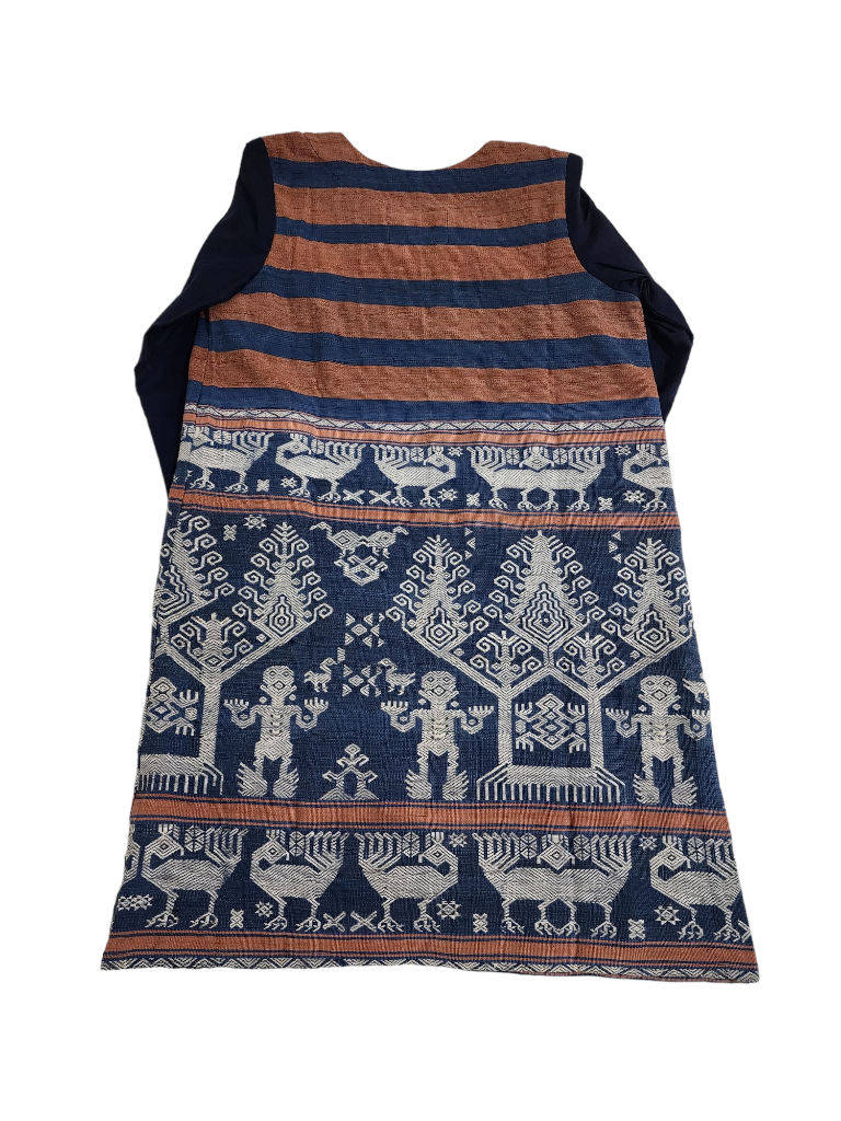 clt Long Blazer Light Bl/Pink