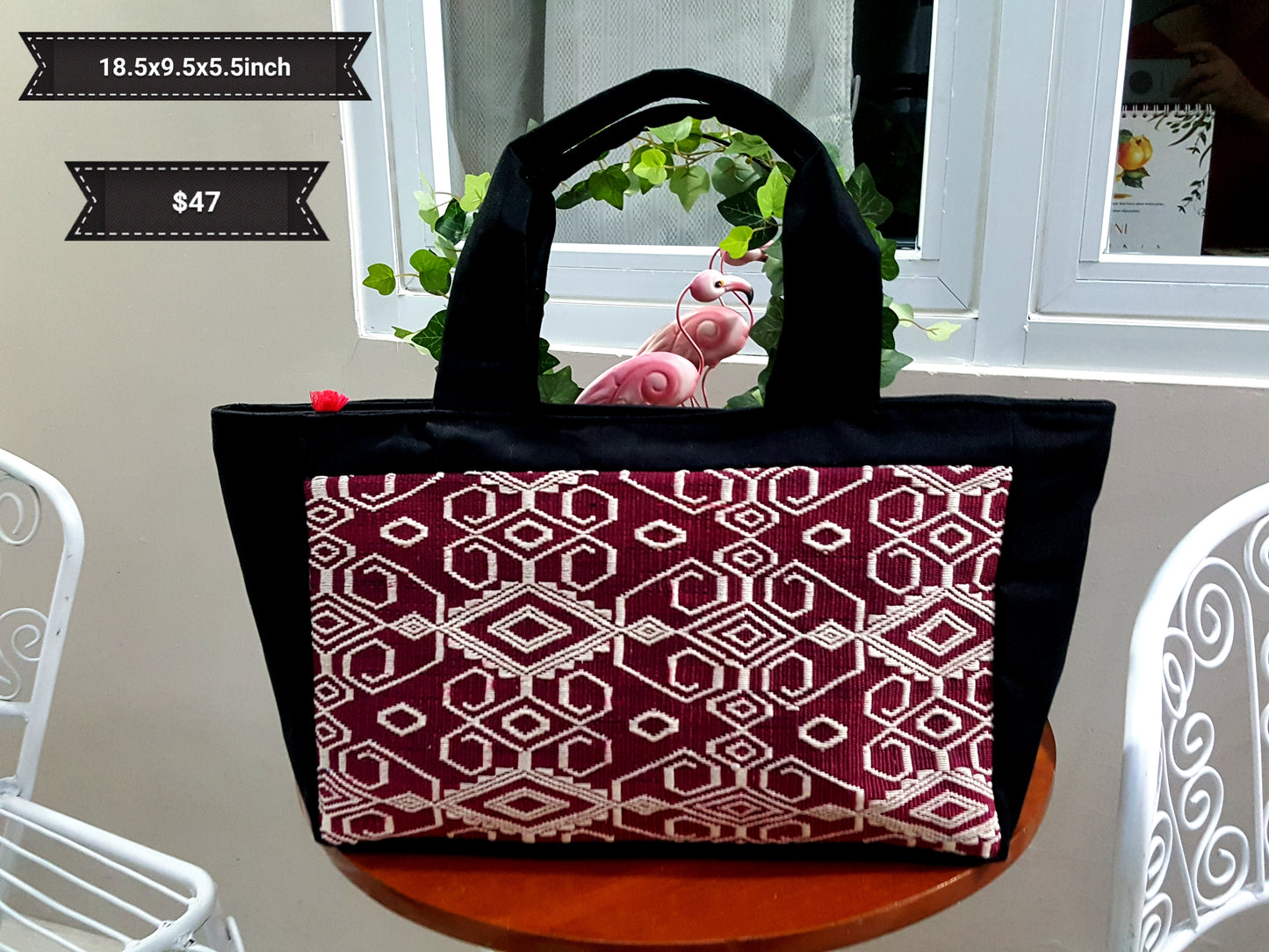 Rectangle Bag Pink Tribe Mf