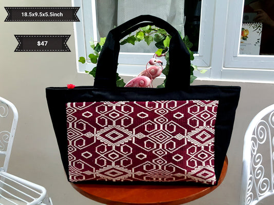 Rectangle Bag Pink Tribe Mf