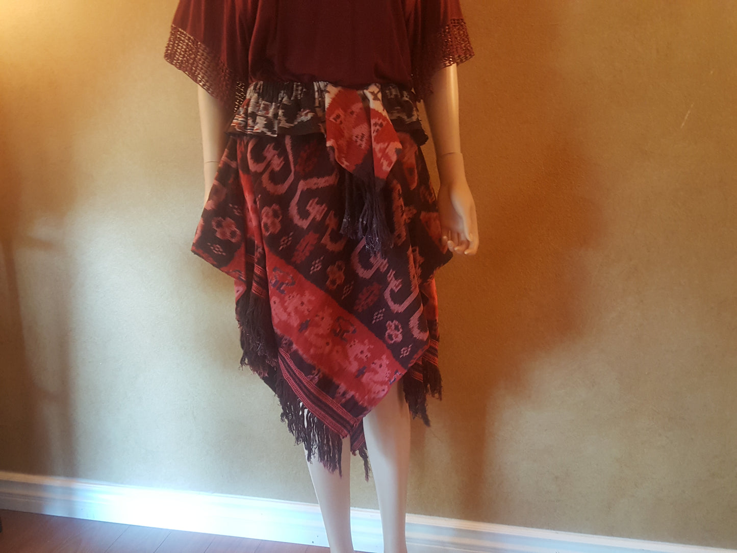 Clt Skirt Made of Tenun Sumba