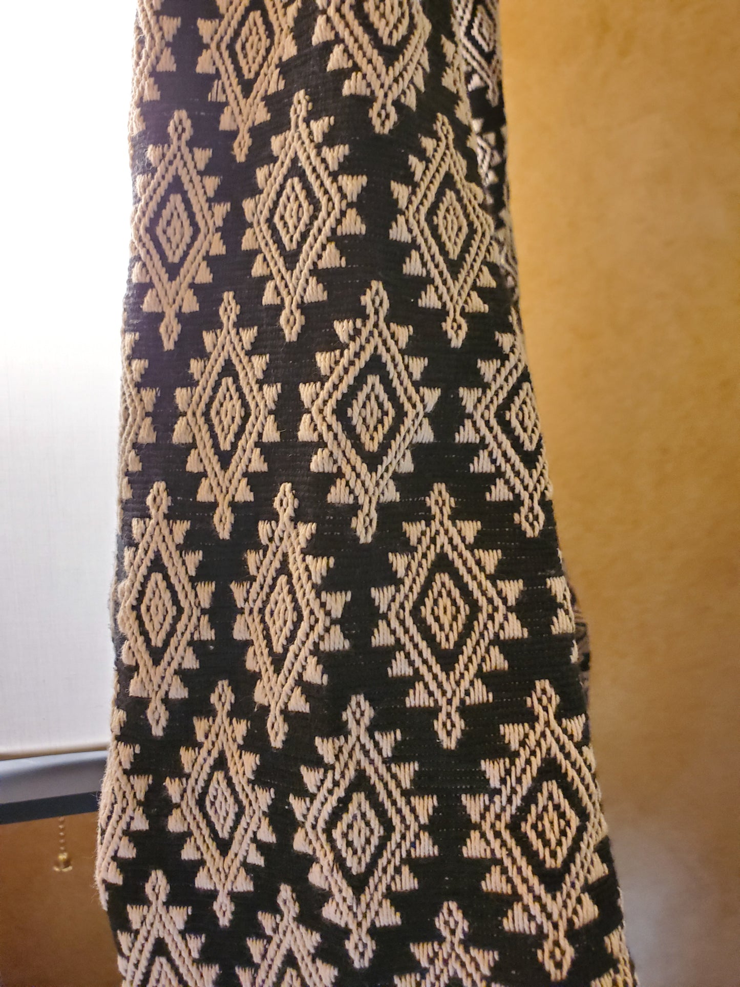 Shoulder Bag Black D3 Motif