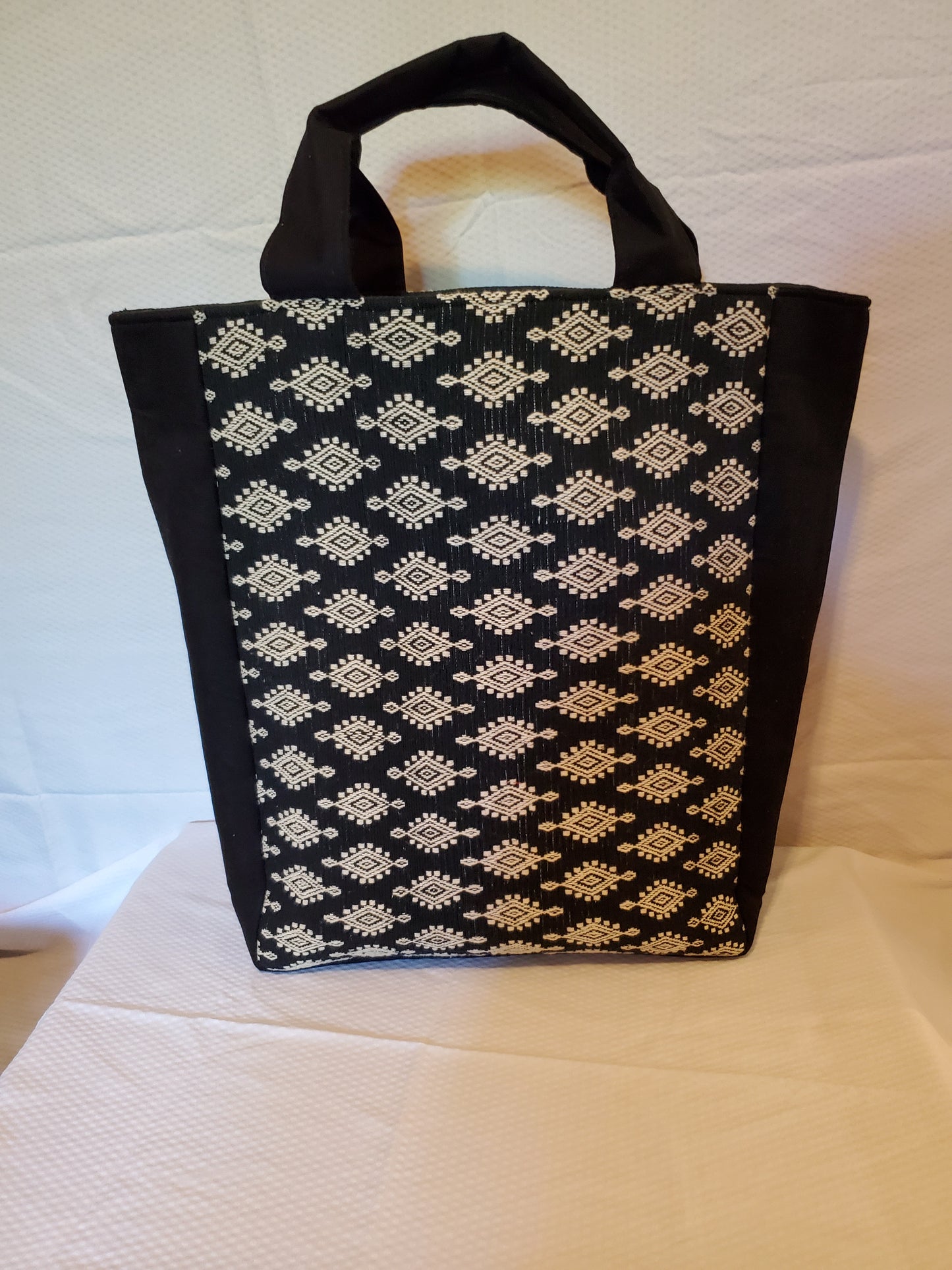 Big Tote Black D1Motif