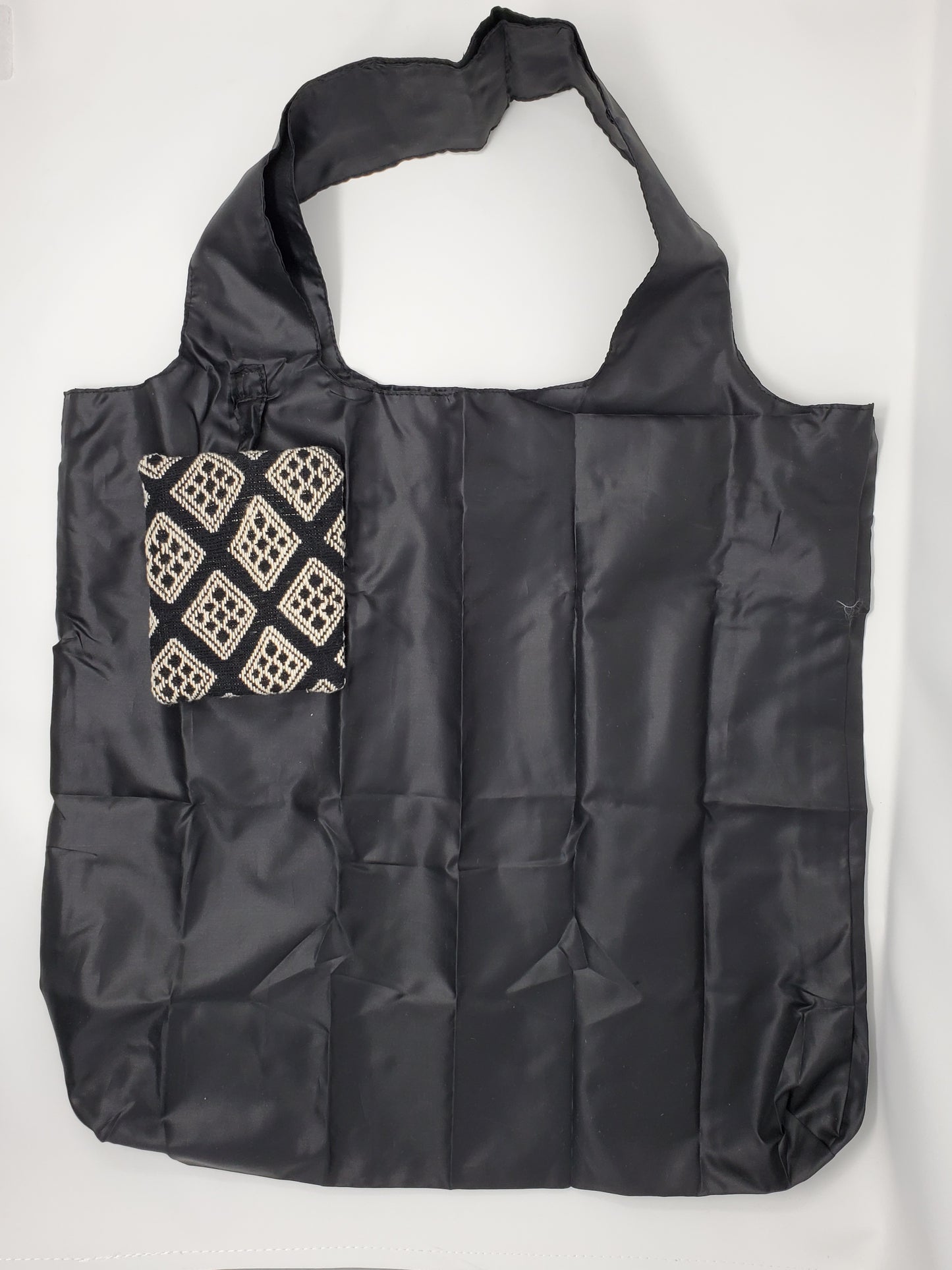 Foldable Tote Bag Black