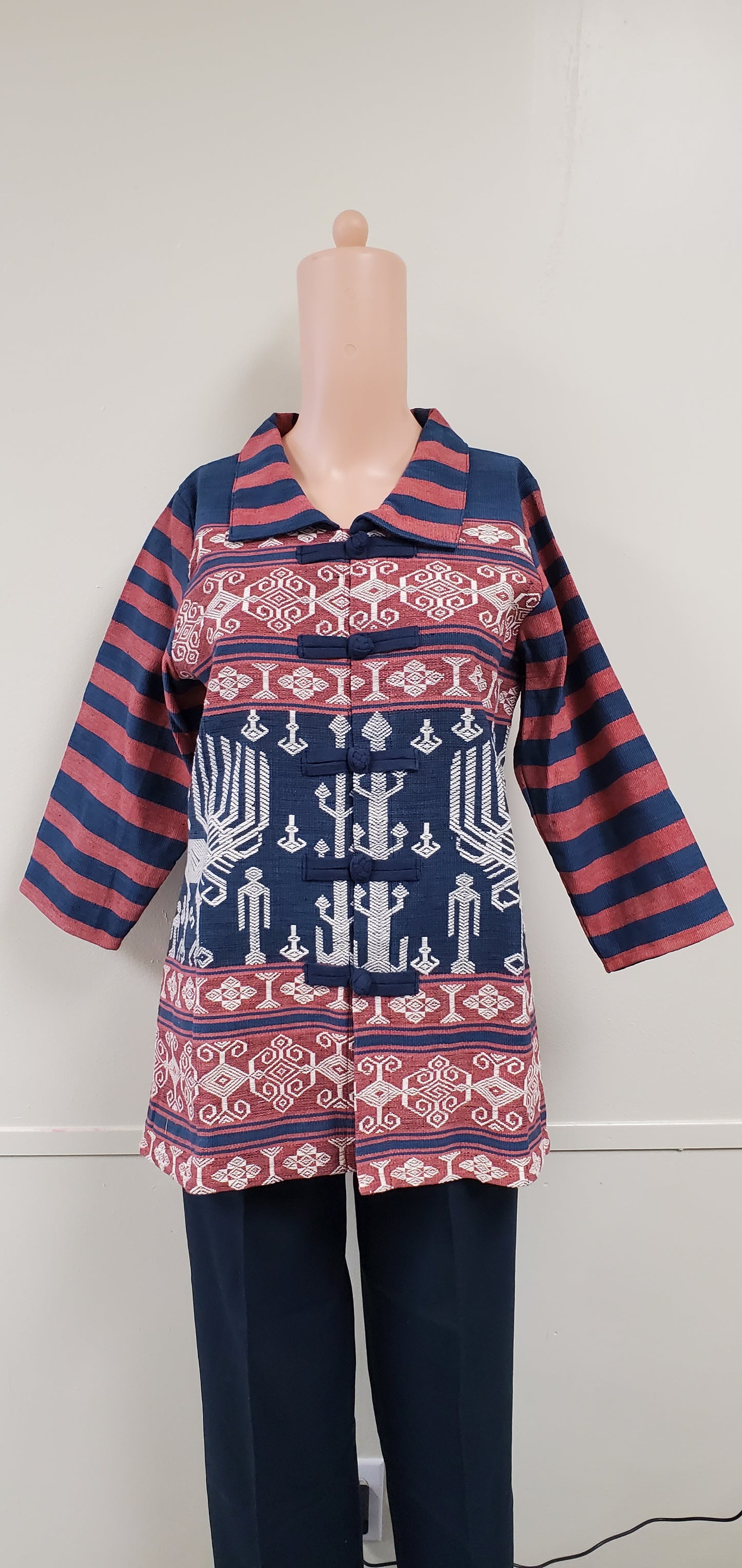 Clt Blouse Chinese Button