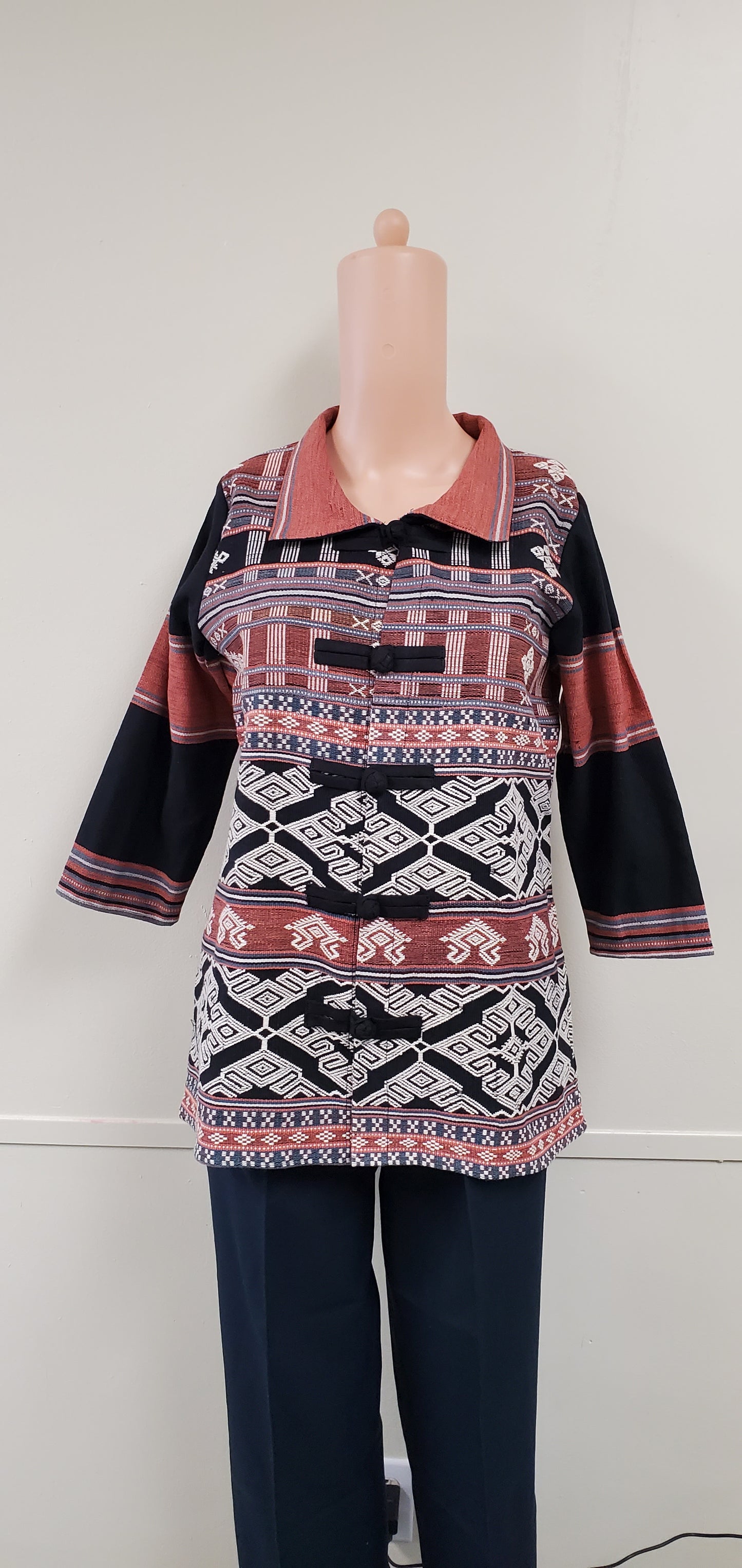 Clt Blouse Chinese Button